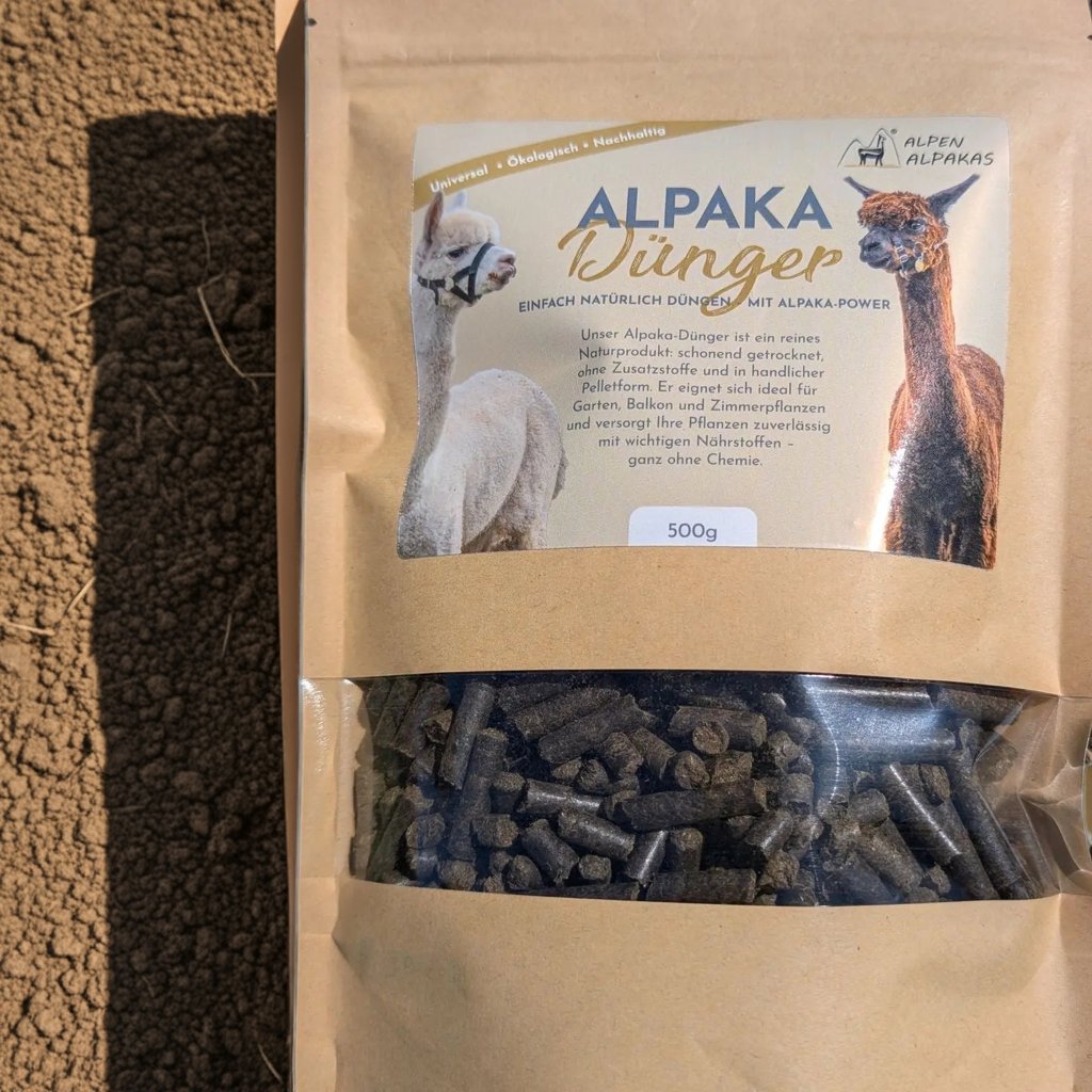 Alpaka Dünger - Alpenalpakas