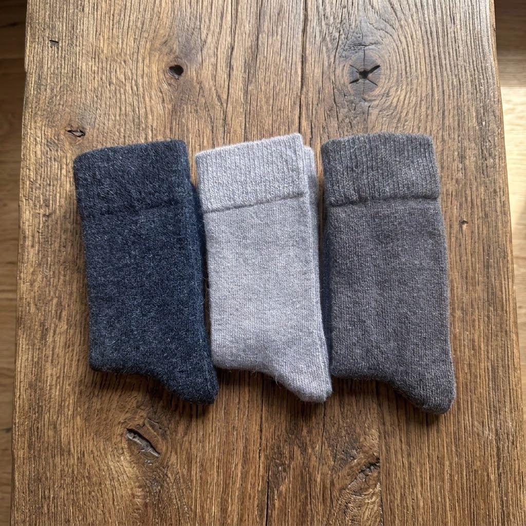 Alpaka Socken dünn