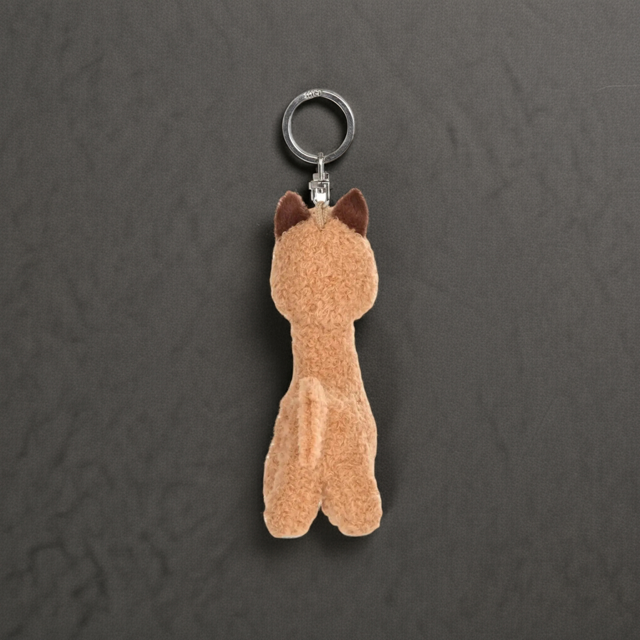Flauschiger Schlüsselanhänger Mein Shop