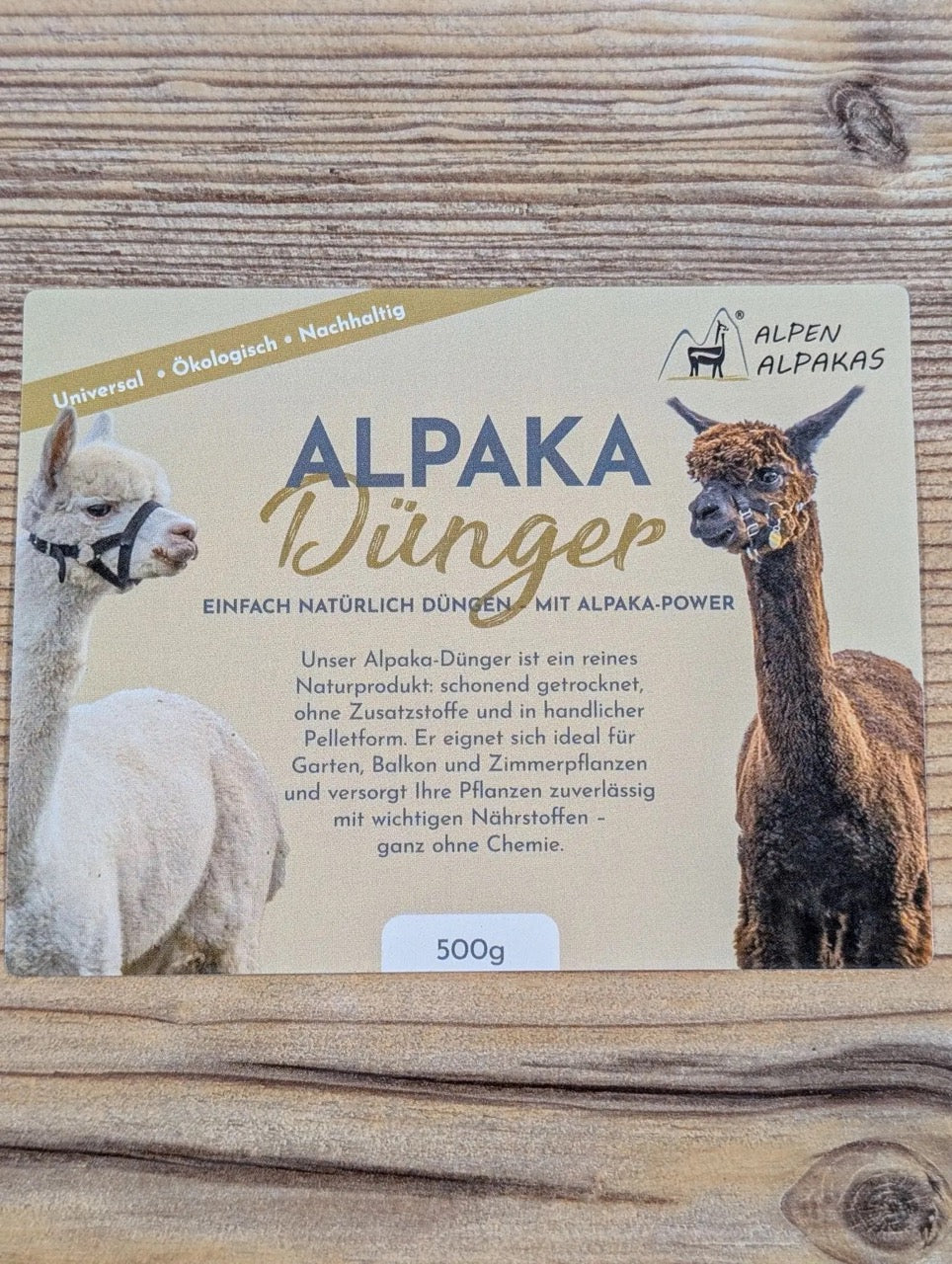 Alpaka Naturdünger Mein Shop