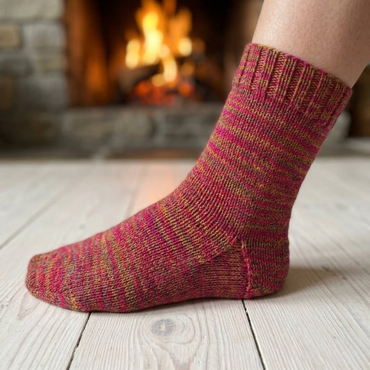 Alpaka Socken wie von Oma gestrickt